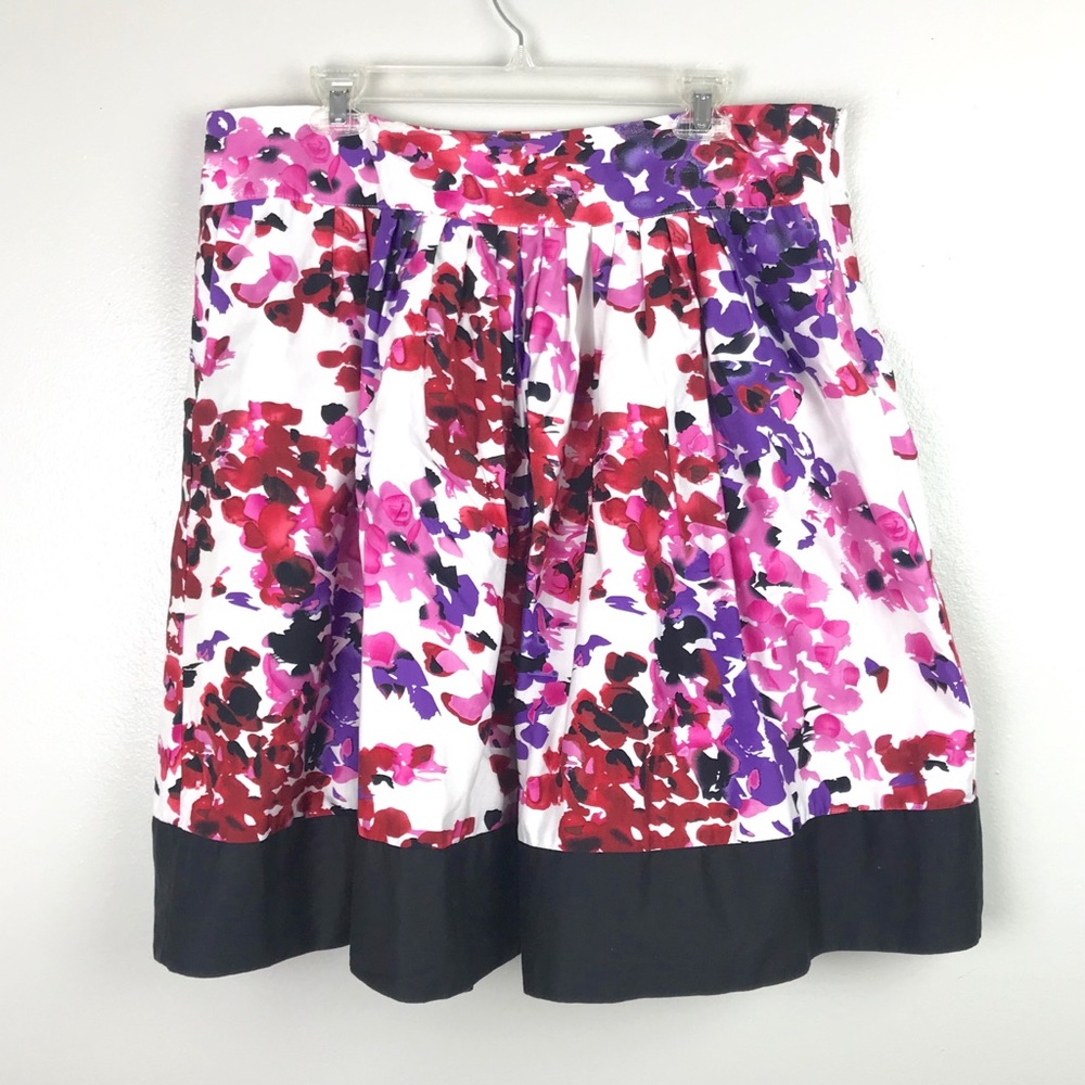 Fashion Bug Watercolor Skirt Midi Floral Skirt 16